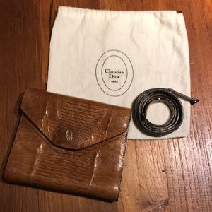 Vintage Argentine Dior clutch bag